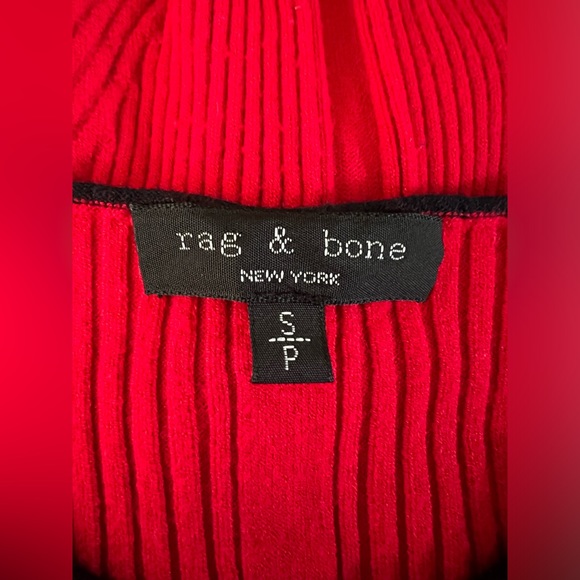 Rag & Bone - Short sleeve ribbed stretch midi dress - Picture 2 of 5